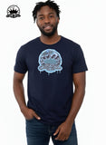 The Official Cult-Free Logo Ice Water Blue Short Sleeve T-shirt