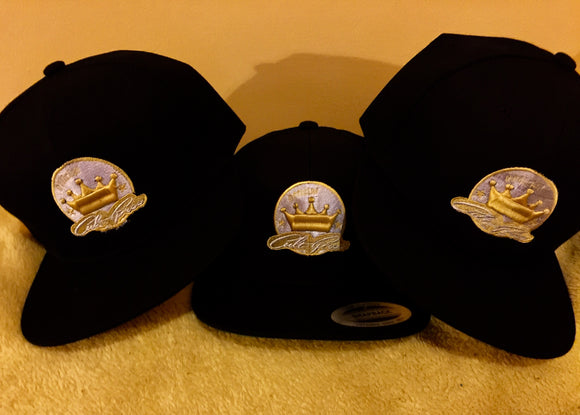 The Official Cult-Free Black w/Gold SnapBack Hat